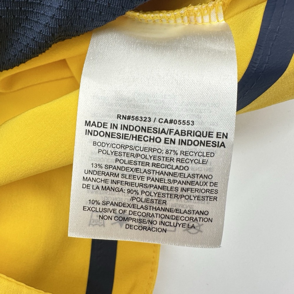 Air Jordan Marquette Golden Full Zip-Up Sideline Jacket Mens Large Dri-FIT‎ Gold - Picture 11 of 13